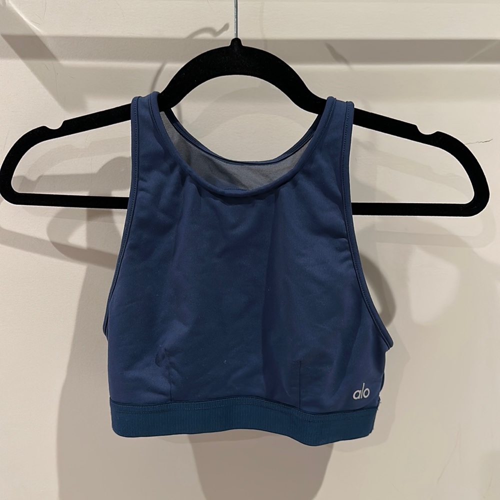 ALO Yoga Bra - Open Mesh Back size XS